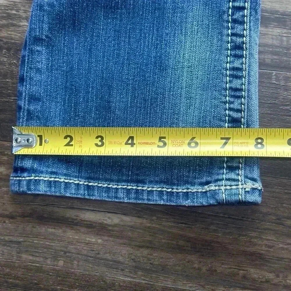 BKE Jeans Womens Size 27R (29x31) Payton Boot Cut Whiskered Cowgirl Rodeo Ranch - Picture 15 of 15